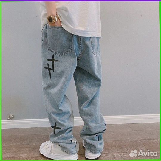 Штаны карго Y2K с крестами (Номер Artikle: 67255)
