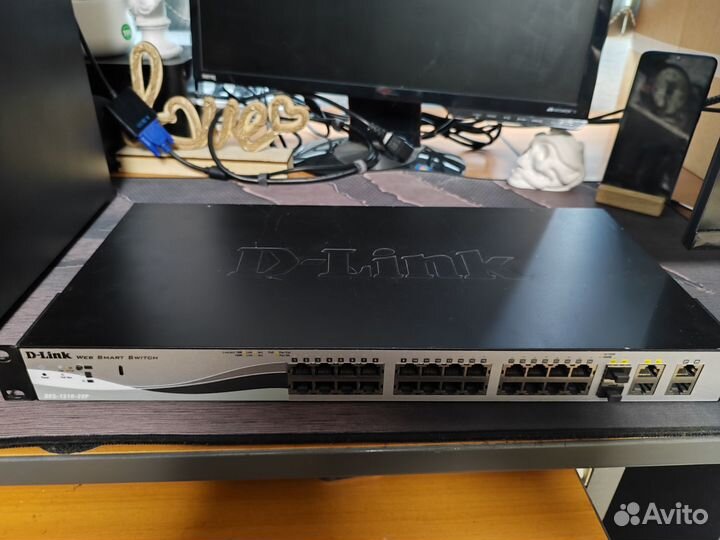 Коммутаторы D-link DES-1210-28P (4 шт.)