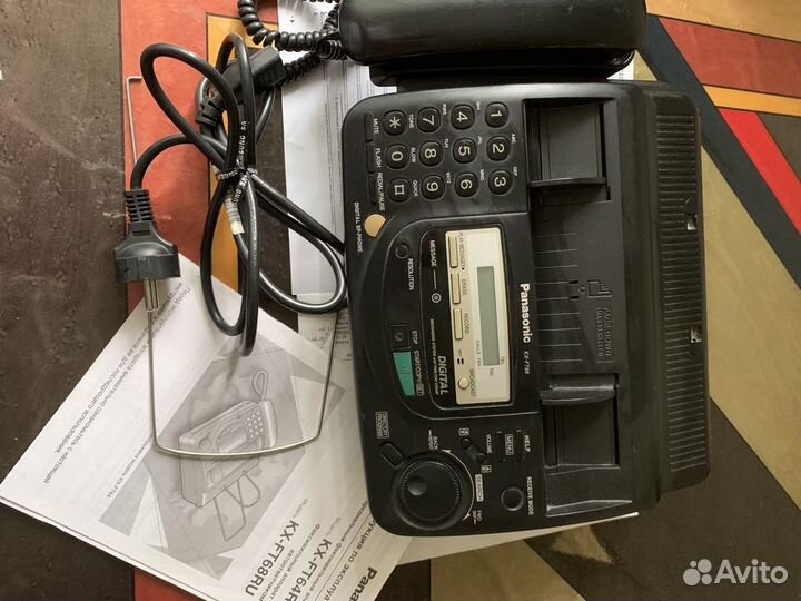 Телефон факс копир Panasonic KX-FT68 и KX-FT37