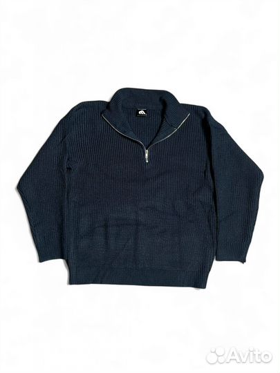 Джемпер полузамок в стиле Old money