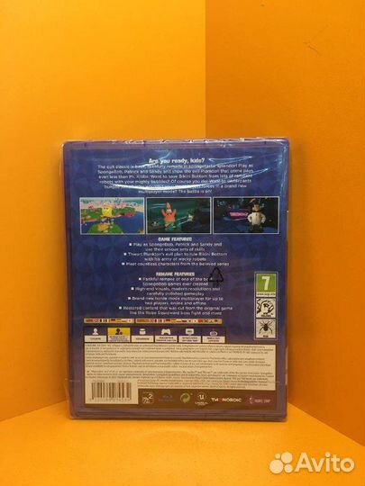 Игра Sponge Bob Battle for Bikini Bottom для PS4