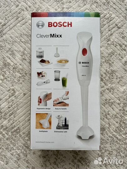 Новый Блендер погружной bosch