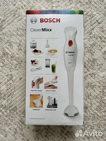 Новый Блендер погружной bosch