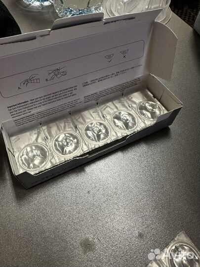 Линзы контактные