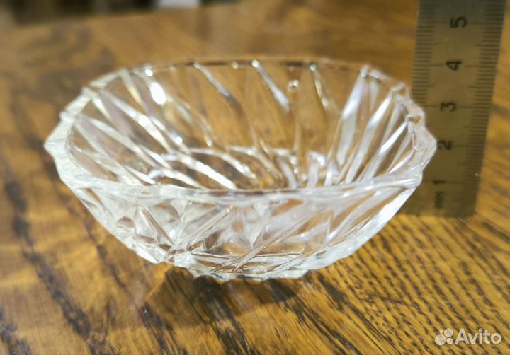 Розетки для варенья и соусов хрусталь или стекло