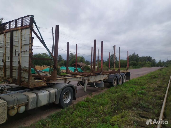 Полуприцеп лесовоз (сортиментовоз) Schmitz Cargobull SPR 24, 1994