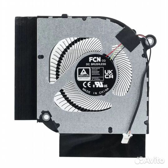 Кулер для Acer Nitro 5 AN515-58 AN517-55 GPU 12V