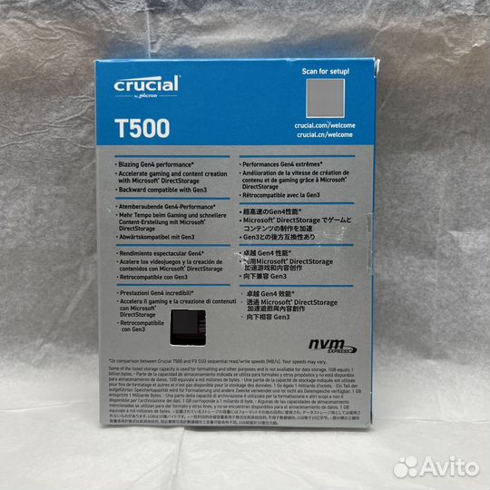 SSD Crucial T500 1TB