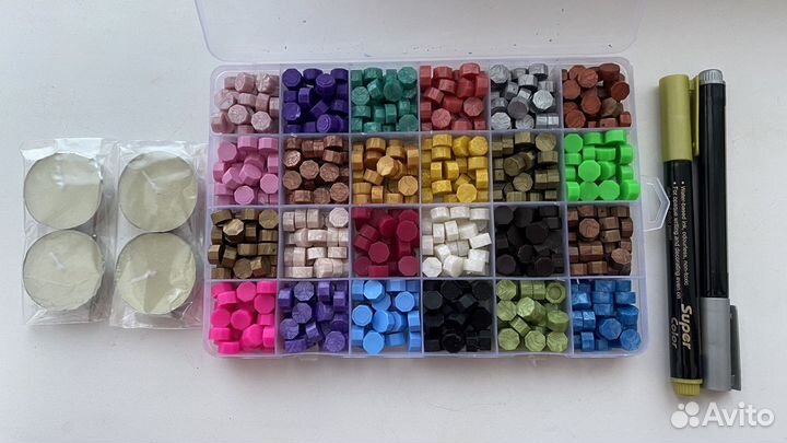 Набор для скрапбукинга, сургучный набор, новый