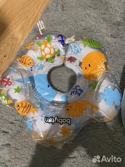 Горка для купания и круг