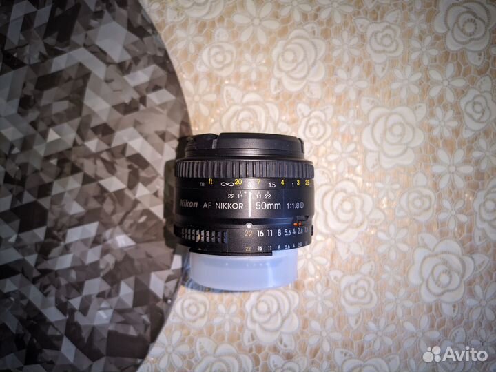 Объектив nikon 50mm f 1.8g af nikkor
