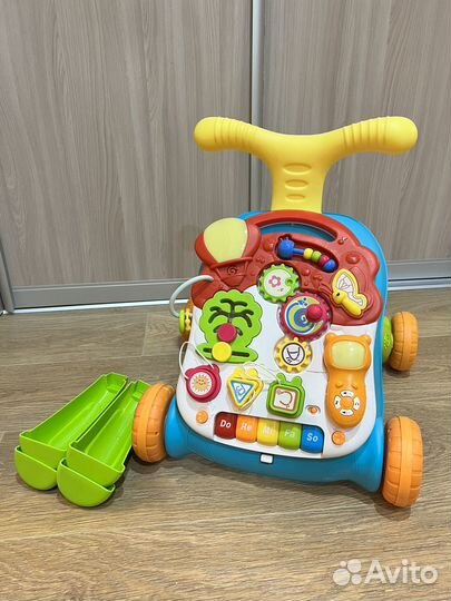 Каталка-ходунки AmaroBaby Study Walker 3 в 1