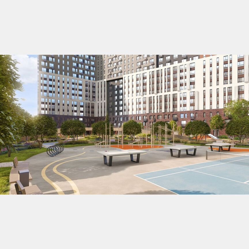 2-к. квартира, 56 м², 16/19 эт.