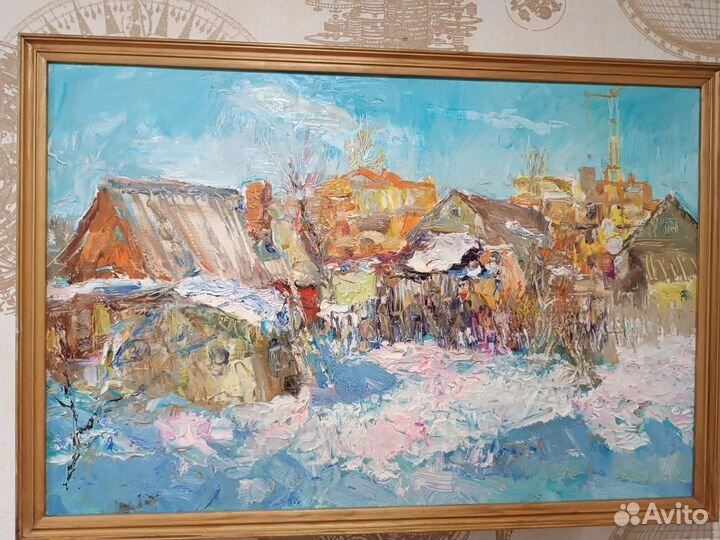 Картина маслом на холсте Морозов А.В