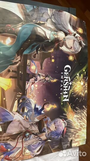 Официльный постер Genshin Impact