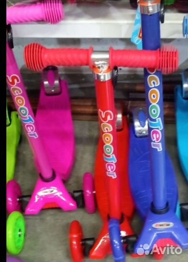 Самокат детский мини скутер