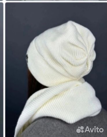 Комплект шапка и шарф