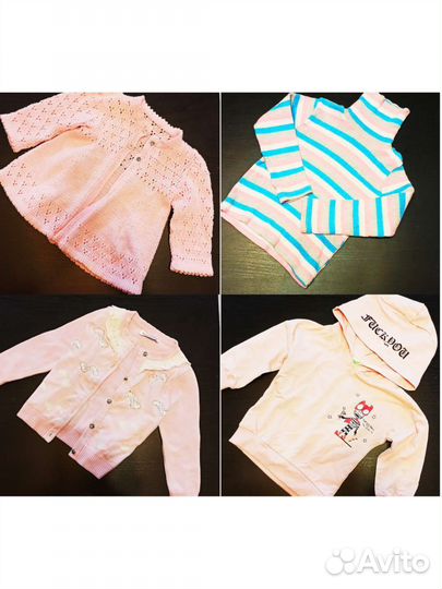 Много вещей пакетом на девочку от 1-2.5 лет