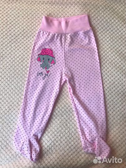 Ползунки для девочки