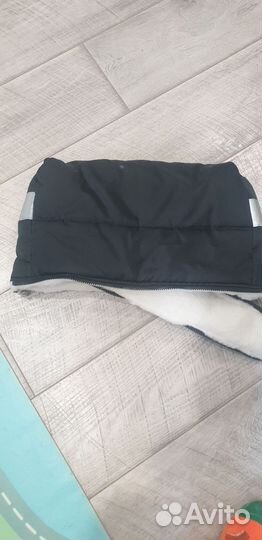 Зимний конверт в коляску на овчине