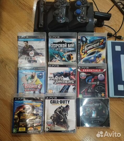 Sony playstation 3 super slim 500gb прошитая