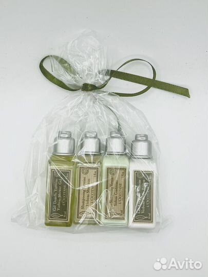 Тревел набор косметики Loccitane Verbena 4х30мл