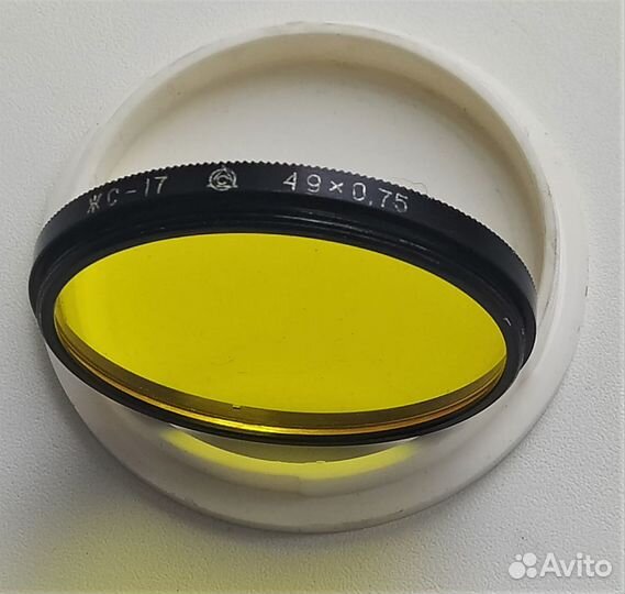 Светофильтр жс-17 49 х 0,75 мм