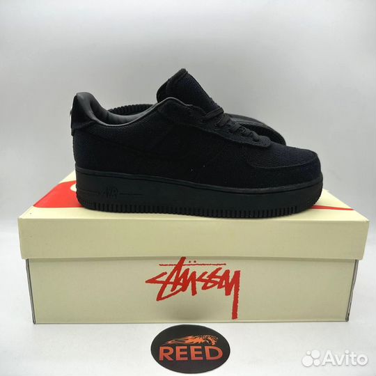 Nike Air Force 1 Low Stussy Triple Black