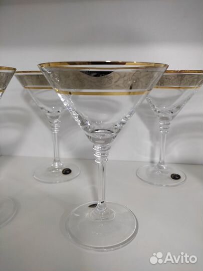 Бокалы для мартини фирмы Bohemia