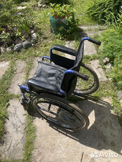 Инвалидная коляска складная бу