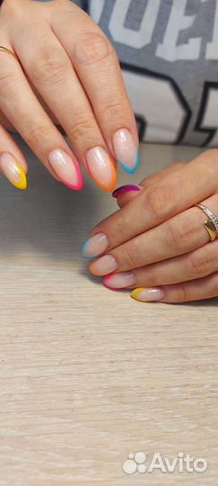Маникюр с покрытием гель-лаком