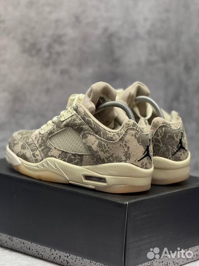 Кроссовки Nike PSG x Air Jordan 5 Low (Арт.21741)