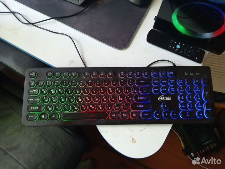 Клавиатура ritmix+б/п мышь для пк