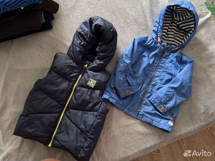 Пакет вещей на мальчика 86 104