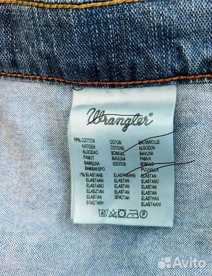 Джинсовые шорты Wrangler, оригинал