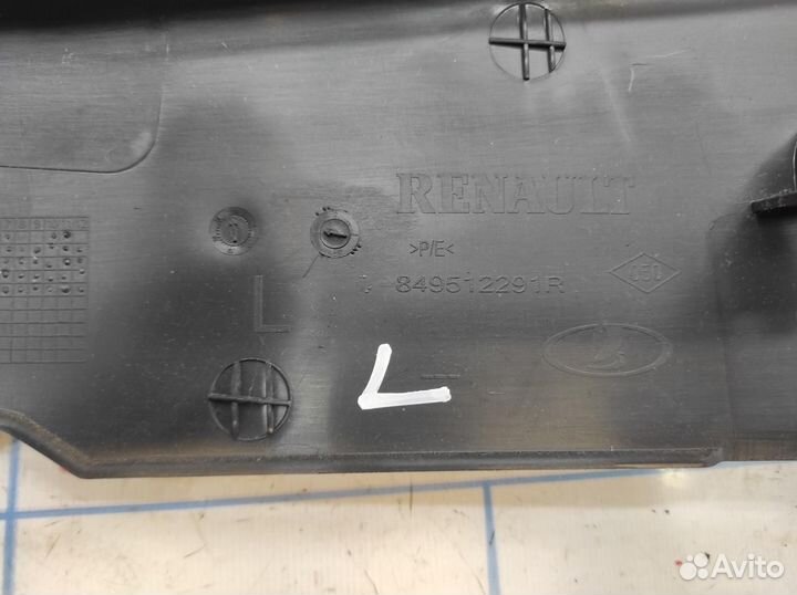 Обшивка задней стойки левой Renault Logan 2 849512