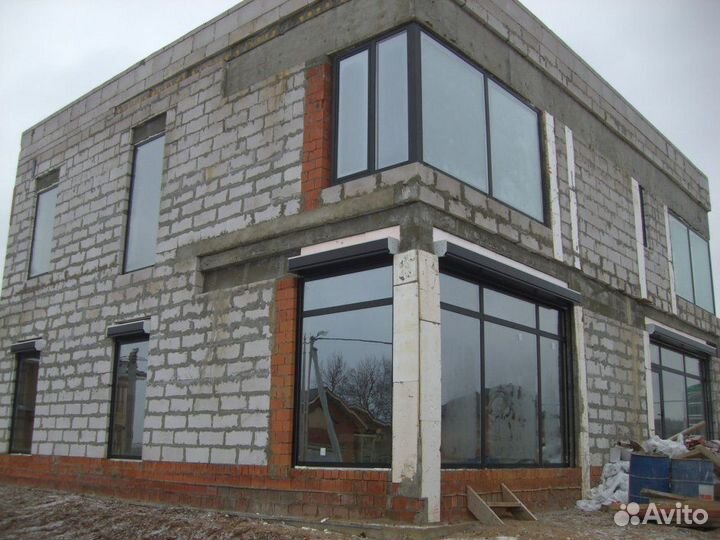 Пластиковые панорамные окна из пвх