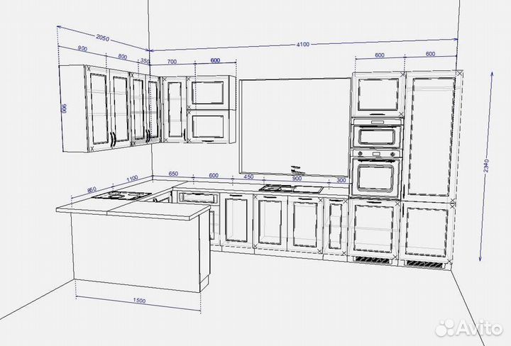 Изготовление кухни на заказ