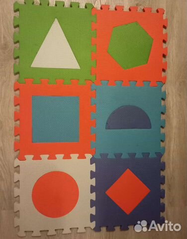 Детский коврик пазл