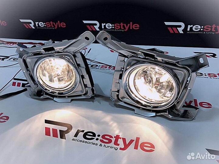 Туманки Toyota Land Cruiser 200 12-15г