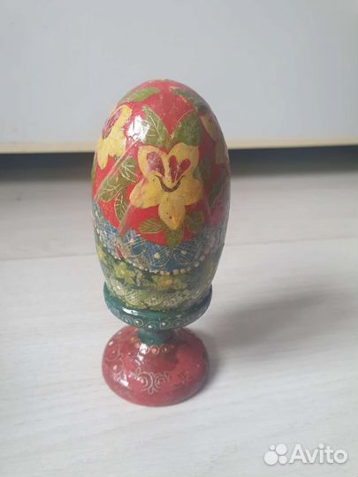 Яйцо пасхальное ручная работа