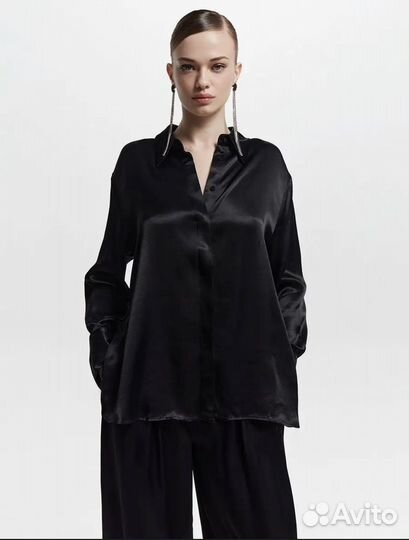 Шелковая рубашка (блузка) love republic