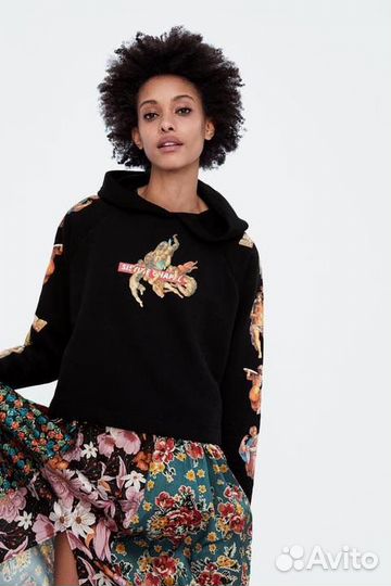Zara sistine chapel hoodie top