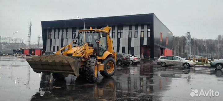 Услуги экскаватора погрузчика