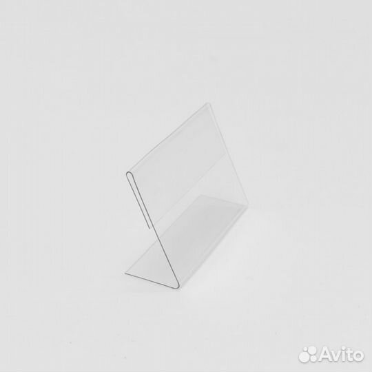 Ценникодержатель горизонтальный 70*50мм (пэт 0.5)