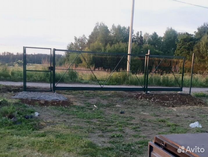 Забор сетка 3Д