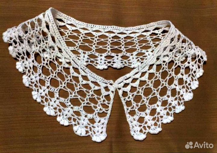 Кружевные воротнички ручная работа