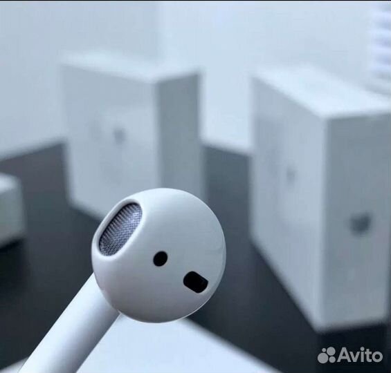 Airpods 2 (чехол+доставка)
