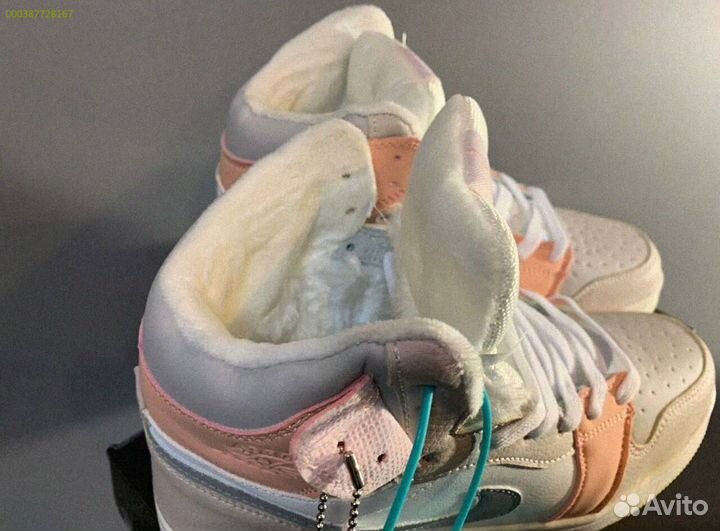 Кроссовки Nike Air Jordan тёплые (Арт.53361)