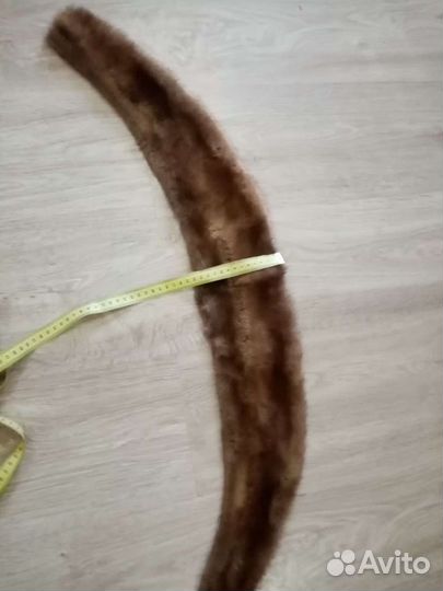 Меховой воротник норка